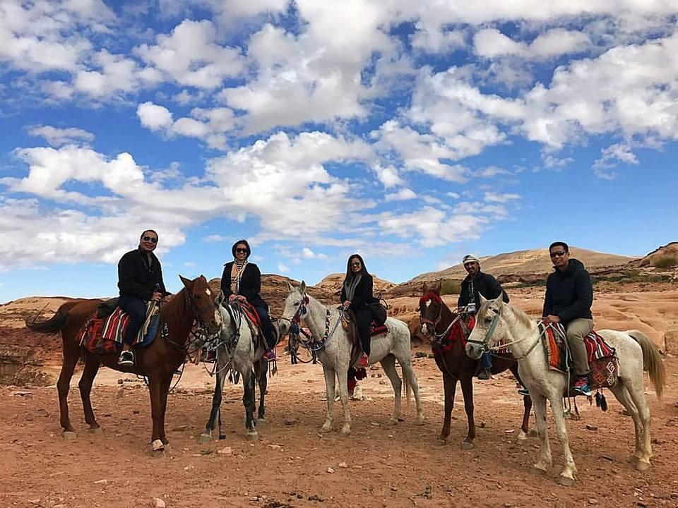 Ammarin Bedouin Camp Hotel Wadi Musa Bagian luar foto